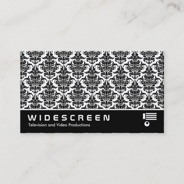 Widescreen 344 - Skakmönster Visitkort (Framsida)