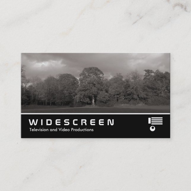 Widescreen 369 - Park Landcape Visitkort (Framsida)