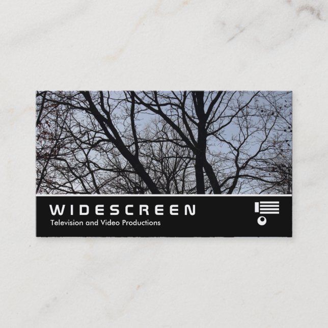 Widescreen 383 - Silhouetted Grenar Visitkort (Framsida)