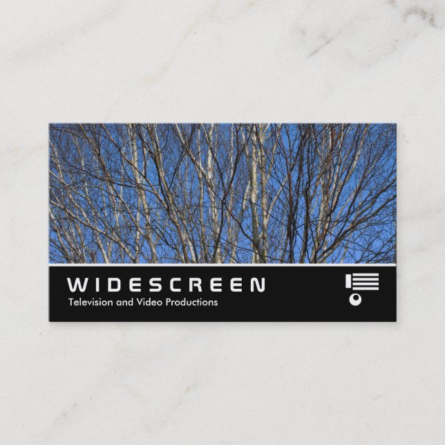 Widescreen 389 - Silver Birch Grenar Visitkort (Framsida)