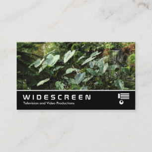 Widescreen 400 - Botaniska trädgårdar Visitkort