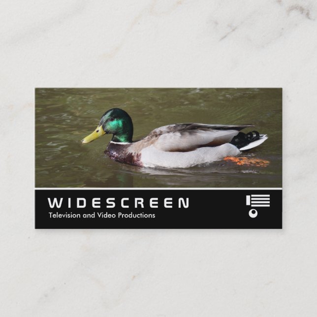 Widescreen 401 - Mallard Anka Visitkort (Framsida)
