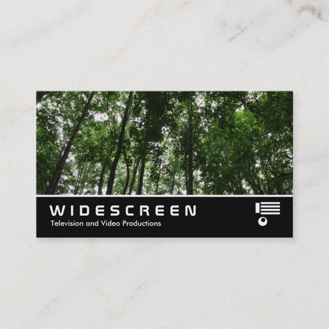 Widescreen 409 - Woodland Canopy Visitkort (Framsida)