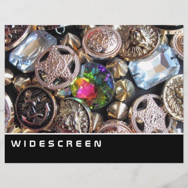 Widescreen - Flea Market Bling Reklamblad (Framsidan)