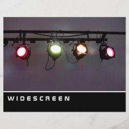 Widescreen - Rad med spotlight Reklamblad