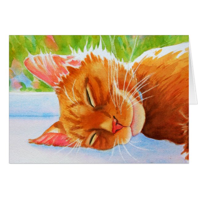 Widget på Windows Sill Hälsningskort (Framsidan Horizontal)