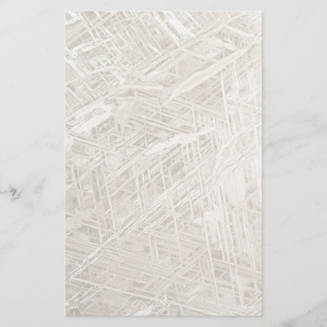 Widmanstätten mönster brevpapper (Framsida)