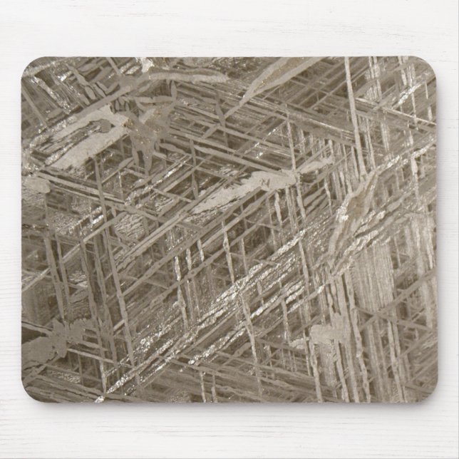 Widmanstätten mönster musmatta (Framsidan)