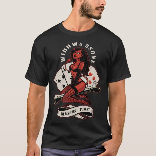 Widows Sons Djävulen Girl Shirt T (Framsida)