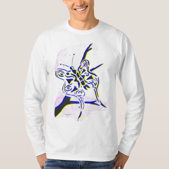 Wie ein Schmetterling - T-Shirt (Framsida)