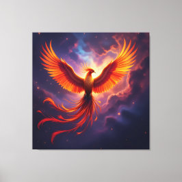Wiedergeburt des Phönix   Canvastryck
