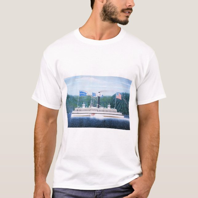 Wiehawken ångfärja 1868 t shirt (Framsida)