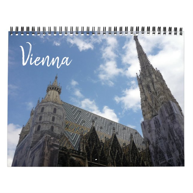 Wien 15 månader 2026 kalender (Omslag)