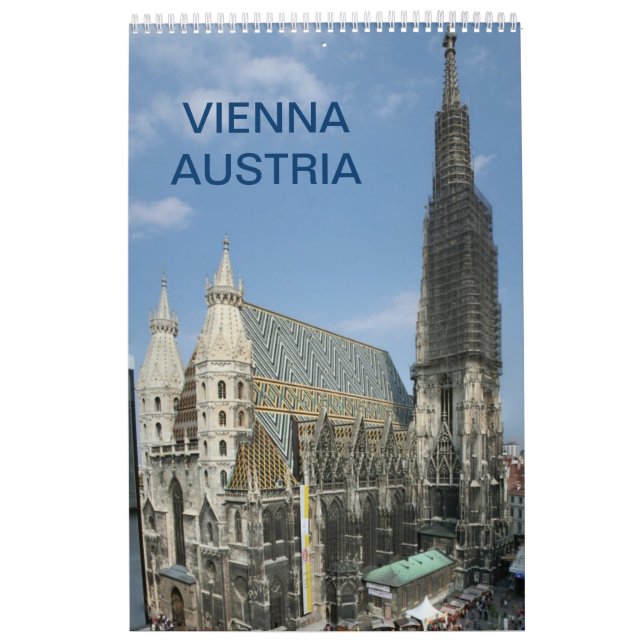 Wien Austria 2025 Wien Kalender (Omslag)