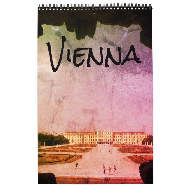 Wien austria 2026 15 månader kalender (Omslag)