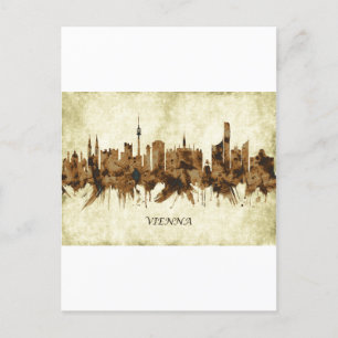 Wien Austria Cityscape Helg Vykort