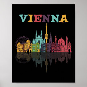Wien Austria Family Austria Vacation Europian T Poster