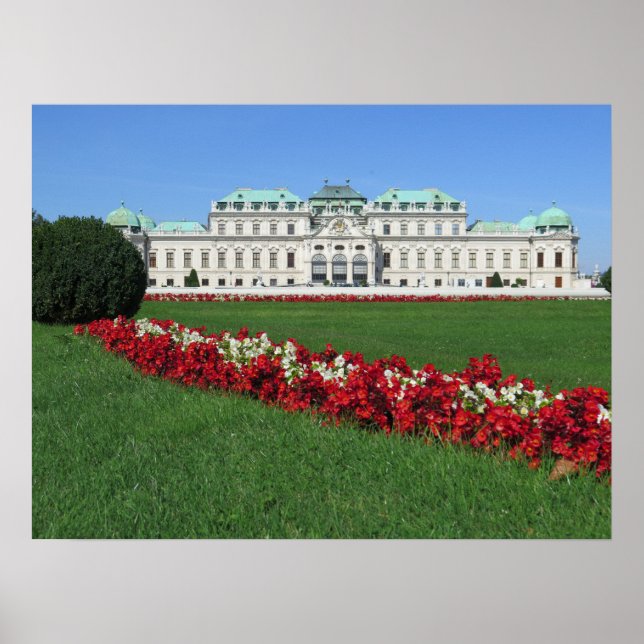 Wien Belvedere Poster (Framsidan)