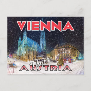 Wien, Besök Österrike Postkort Vykort