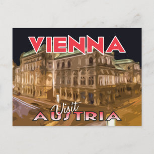 Wien, besök Österrikes vykort