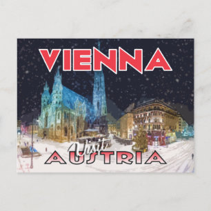 Wien, besök Österrikes vykort