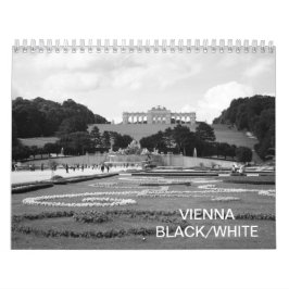 Wien Black White 2025 Kalender