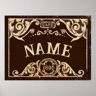 Wien Cafe-Vintage Poster