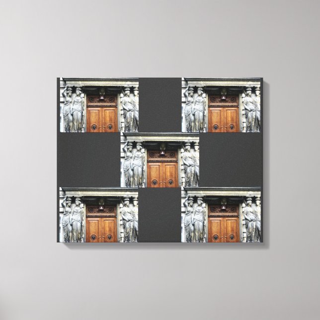 Wien Doorway Canvastryck (Framsida)