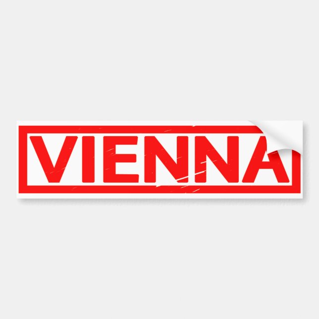 Wien Frimärke Bildekal (Framsidan)