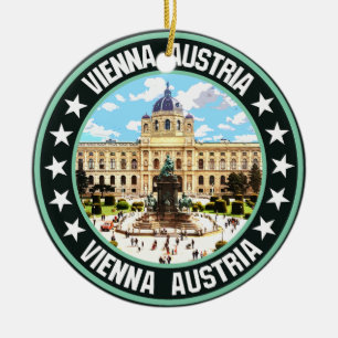 Wien Julgransprydnad Keramik