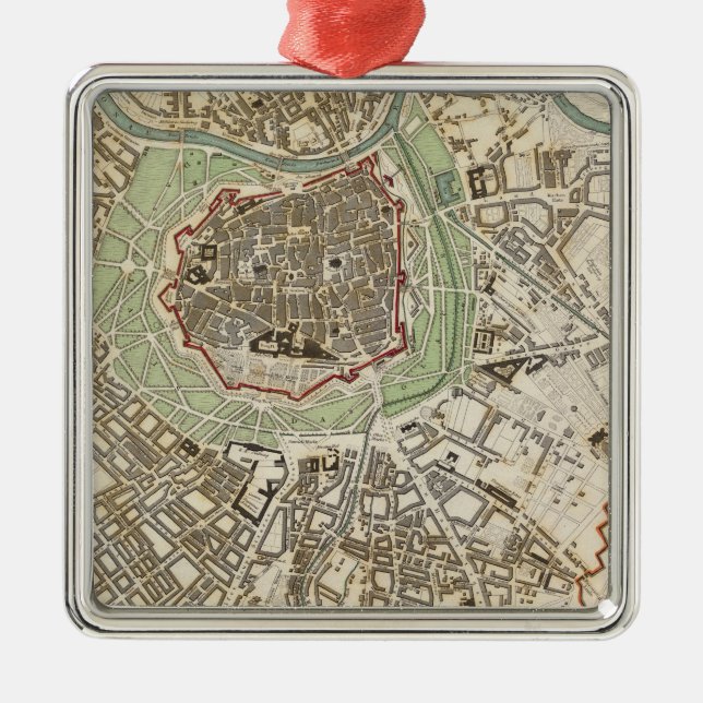 Wien Julgransprydnad Metall (Framsidan)