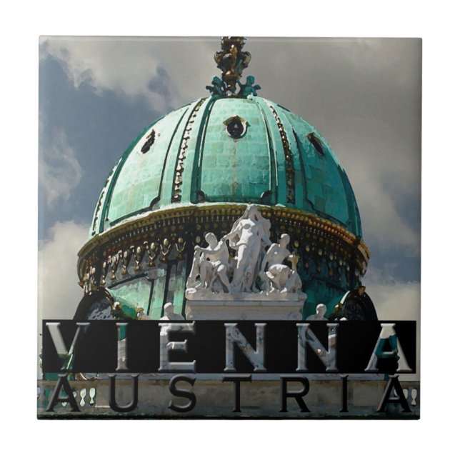 Wien Kakelplatta (Framsidan)