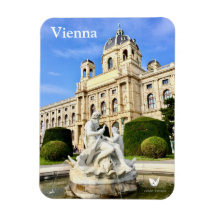 Wien - kylmagnet av Velvet Escape
