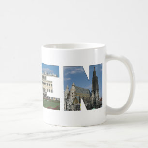Wien Logotyp Kaffemugg