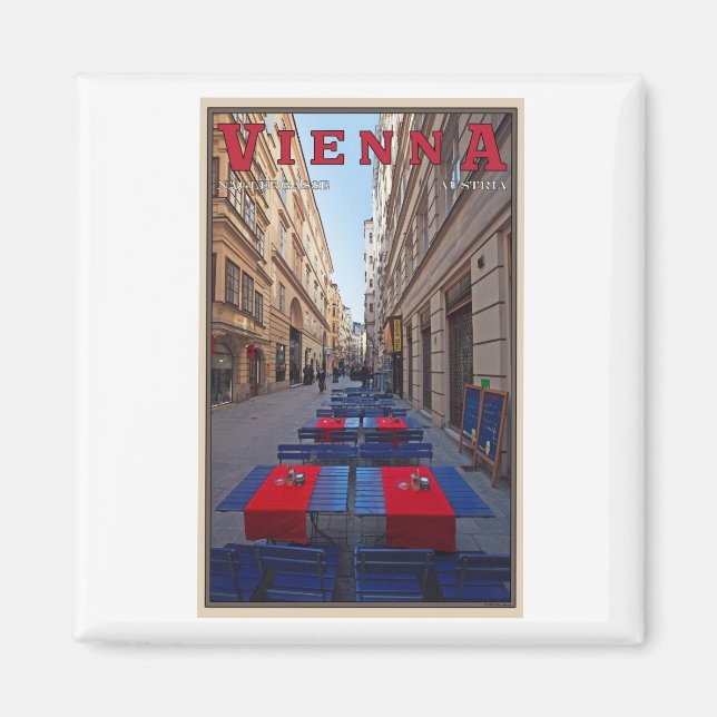 Wien - Naglergasse Magnet (Framsidan)