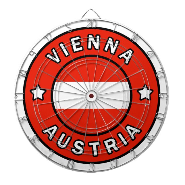 Wien Österrike Darttavla (Framsidan)