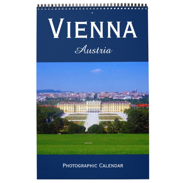 wien Österrike fotografering Kalender (Omslag)