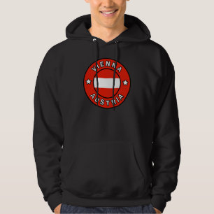 Wien Österrike Hoodie