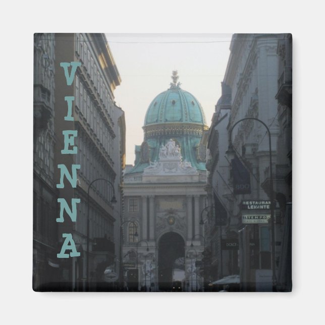 Wien, Österrike Magnet (Framsidan)