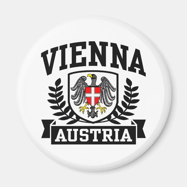 Wien Österrike Magnet (Framsidan)