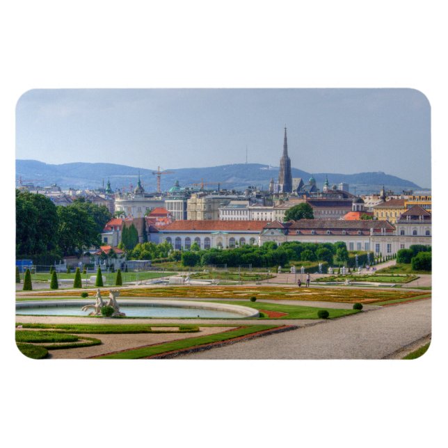 Wien Österrike Magnet (Horisontell)