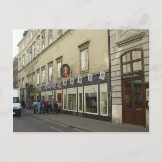 Wien Österrike Mozart Vykort