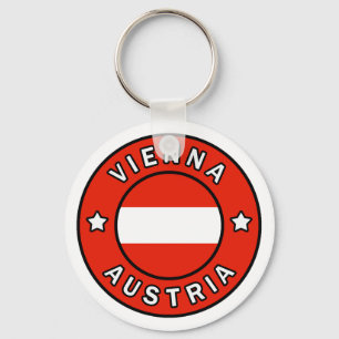 Wien Österrike Nyckelring