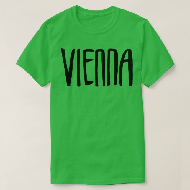 Wien Österrike T Shirt (Design framsida)