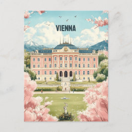 Wien Österrike Travel Vykort