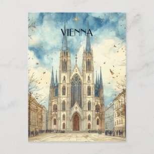 Wien Österrike Travel Vykort
