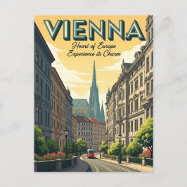 Wien Österrike Travel Vykort
