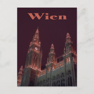 Wien Österrike Vykort