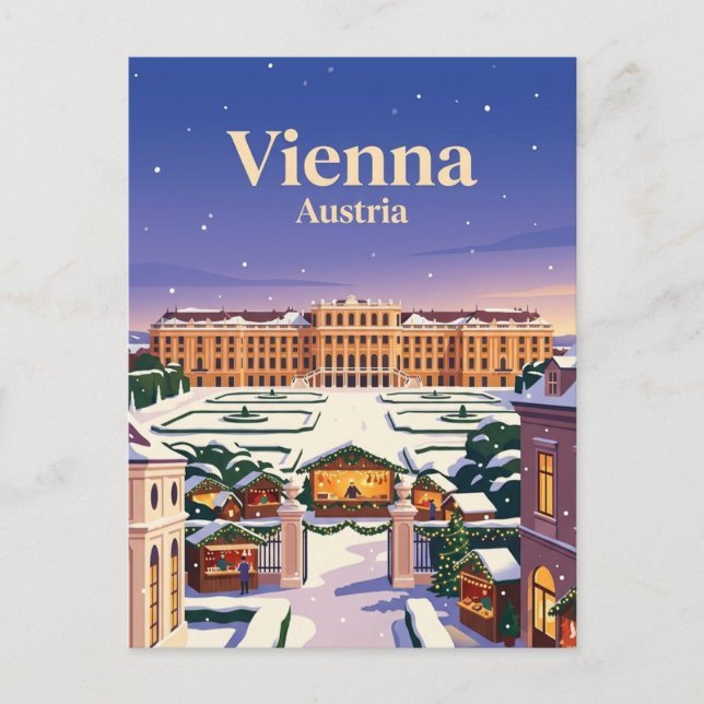 Wien Österrike Vykort (Framsida)