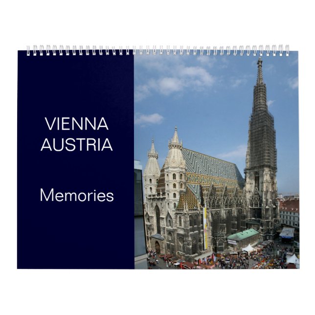 Wien Österrikes 24-månaderskalender Kalender (Omslag)